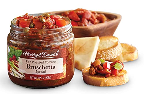 Harry & David Fire Roasted Bruschetta (10 Ounces), Bread Topping,