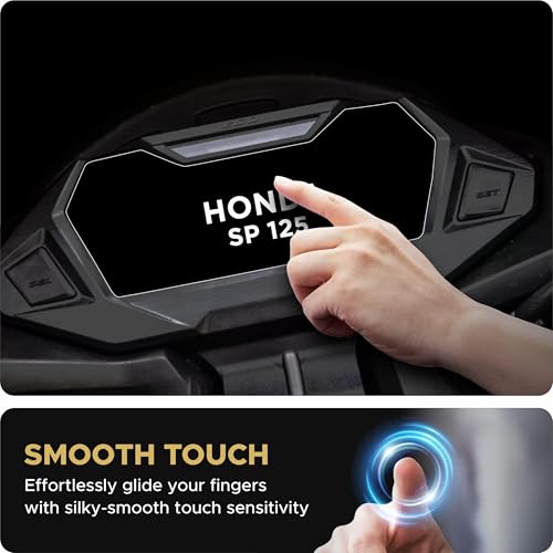 Image of Spartan Shield Digital Meter Screen Guard For HONDA SHINE 100 DX 2025 Facelift || Bike Speedometer Display Protector || Anti Scratch || Instrument Cluster Accessories 2026 [Not Tempered Glass]