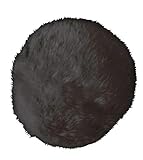 Deluxe Black Plush Bunny Tail Standard