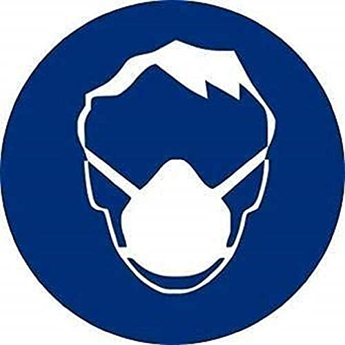 Normaluz Rd20626 - Señal Adhesiva Es Obligatorio El Uso De Mascarilla Adhesivo De Vinilo 20X30 Cm