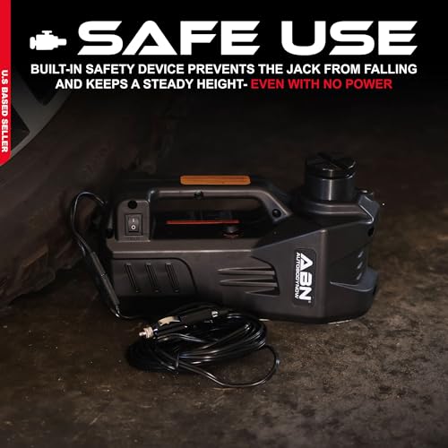 ABN 3 Ton Electric Hydraulic Jack – Automatic Emergency Lift for All Cars, Vans, Trucks, SUVs by ABN - Used condition - Image 3