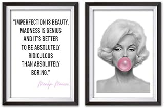 Set of 2 prints, Marilyn Monroe Print, Famous Print, Print, Poster, Wall Art, Home Decor, Poster Print, Wall Print, Home Print, Marilyn