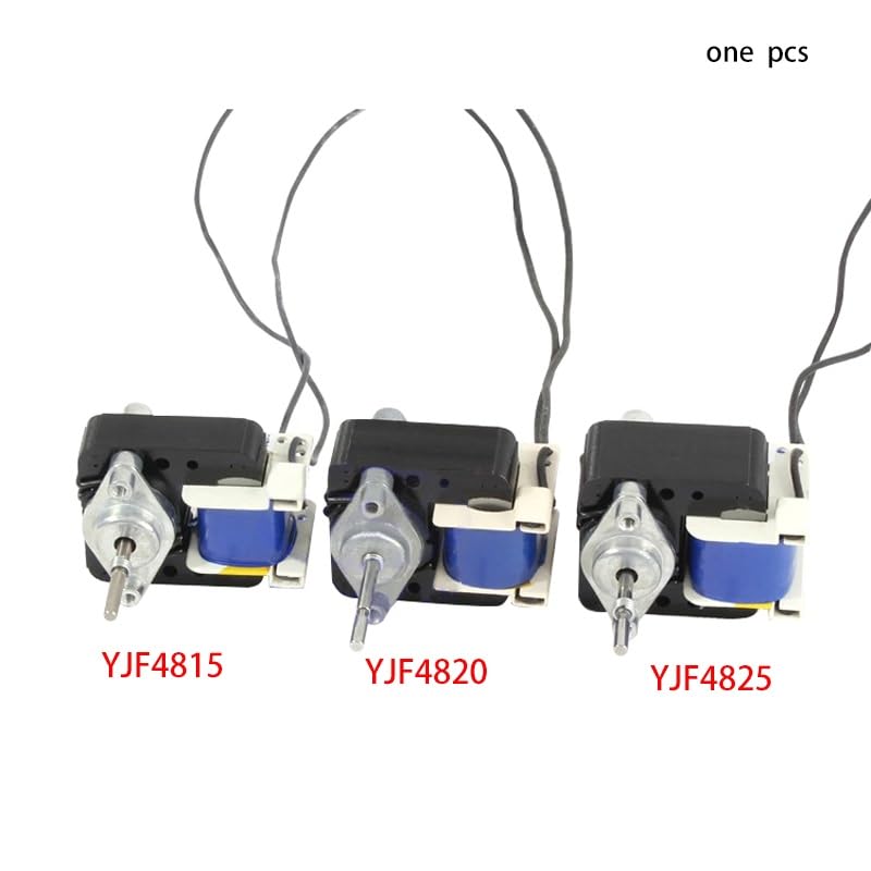 AC 220 V 50 Hz Motor de poste sombreado Motor de ventilador de flujo cruzado, motor monofásico alrededor del ventilador, ventilador cálido YJF48 (4815-9w)