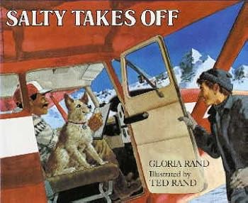 Library Binding Salty Takes Off Book