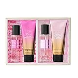 Victoria's Secret 4 Piece Gift Set: 2 x Fragrance Mist 125ml - 2 x Fragrance Lotion 100ml