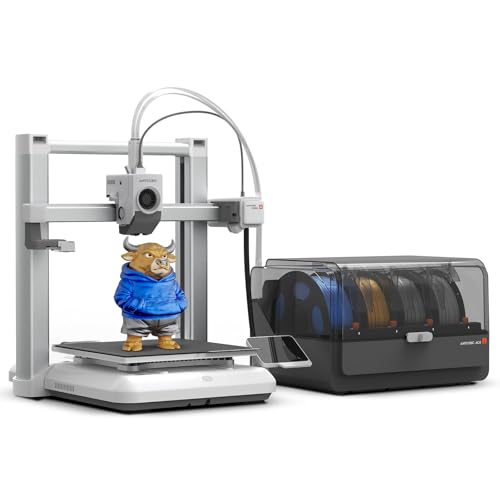 Anycubic Kobra 4 Combo FDM 3D Printer, 65℃ Active Drying with ACE 2 Pro