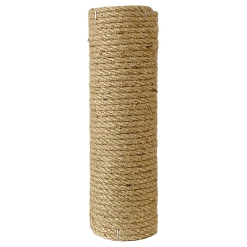 Poste rascador para gatos de madera y yute 15.75 in miniatura 1