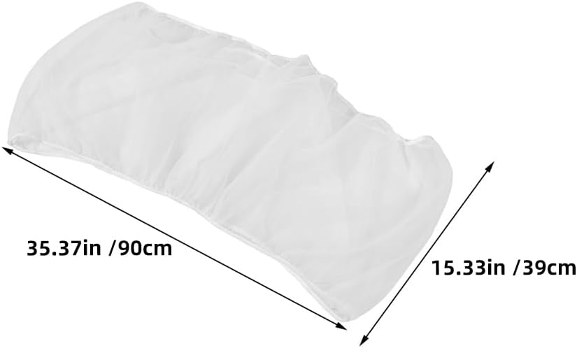 2pcs Bird Cover for Cage: Bird Cage Seed Catchers - Birdcage Breathable Mesh Skirt Cover for Parrots Cockatiels Canaries