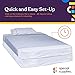 Special Supplies Sensory Bed Sheet for Kids Compression Alternative to Weighted Blankets - Breathable, Stretchy - Cool, Comfortable Sleeping Bedding -Grey (Full)