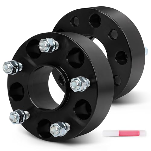 SCITOO 2Pcs Wheel Spacers 2 inch 5x5 Bore 71.5mm Studs 14x1.5 5 Lug Wheel Spacers Adapters Fit for for Jeep for Grand Cherokee for Jeep Wrangler for Jeep Gladiator for Jeep Grand Wagoneer for Dodge