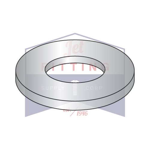 4 Machine Screw Flat Washers / 188 Stainless Steel/Outer Diameter