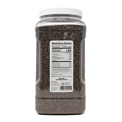 Badia Organic Chia Seed, 5.5 Pound (Pack Of 2) #TOP3