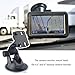 Car Backup Camera Monitor Stand,Reverse Camera Monitor Mount with Strong Suction Cups,Adjustable Windshield Mount for Car Truck SUV 4.3