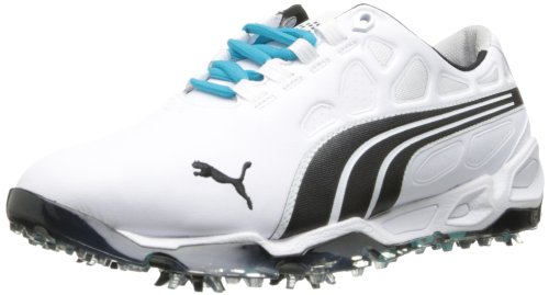 PUMA Men's Biofusion Golf Shoe,White/Black,9 M US PUMA Men's Biofusion Golf Shoe,White/Black,9 M US