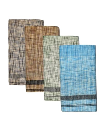 Image of Self Design Lungi & Dhoti for Men (Unstitched)| Lungi for Mens Cotton Blend | 2 Meter | Soft, Lightweight & Breathable Fabric | Ethnic Wear for Daily Use