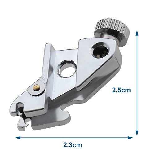 Porta prensatelas snap-on bajo ECSiNG acero inoxidable miniatura 4
