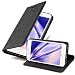 Produktbild Cadorabo Hülle kompatibel mit Apple iPhone 7 / 7S / 8 / SE 2020 aus Kunst Leder Flip Klappbare Magnetische [Standfunktion] [Kartenfächern] Cover Hülle für iPhone 7 / 7S / 8 / SE 2020 Tasche in Schwarz