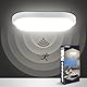 VivaLet Lampe Wandleuchte mit Bewegungsmelder Innen, 18W 1800LM Deckenbeleuchtung Kellerlampe, IP54 Feuchtraumleuchte Wandlampe Oval, 4000K Außenlampe mit Bewegungsmelder für Keller, Flur, Garage