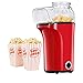 Produktbild Popcornmaschine, 1400W Heißluft Popcorn Popper Maschine, 99% Popcorn Rate, CE-Zertifiziert, Elektrischer Popcorn Maker mit Messbecher und abnehmbarem Deckel für Zuhause, Familie und Party