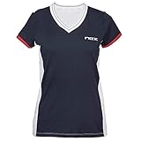 CAMISETAS NOX Camiseta Meta 10TH Negro Blanco Mujer