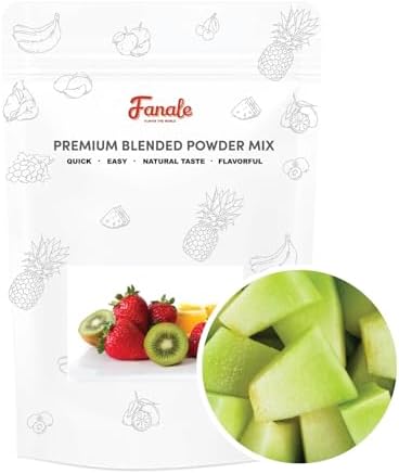 Fanale Premium Honeydew Bubble Tea Flavoring Powder | Perfect for Baking, Smoothies, Desserts and Drinks | Instant Flavoring Powder for Boba Milk Tea - 2.2 Pounds (Pack of 1)