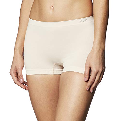 Cuidado Femenino, Drugstore Playtex - Costuras, Playcomfort Hot Pant Sin De Máxima Suavidad Mujer, Canela, M