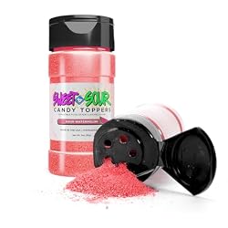 Bakell - Sour Watermelon Candy Topper (85g 1x Shaker Jar) for Fruit, Food & Desserts