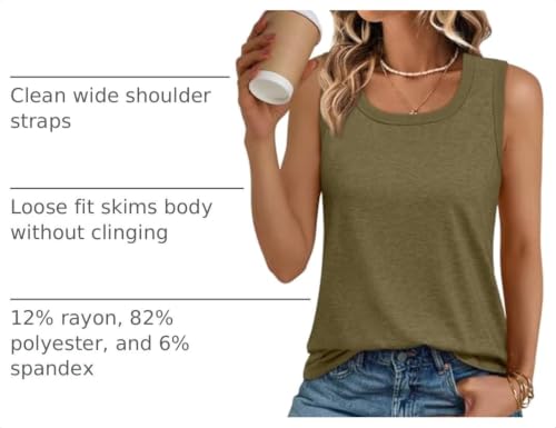Image of AUTOMET Women's Square Neck Tank Top