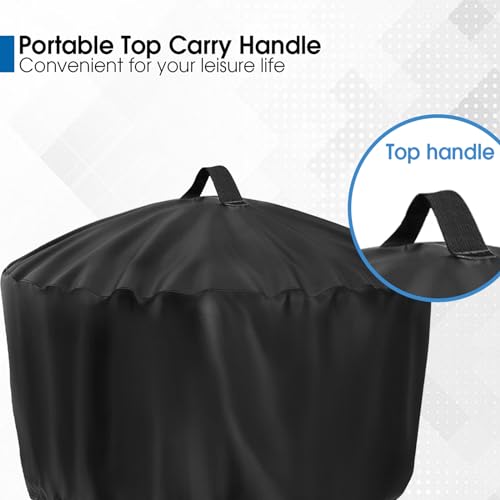 Youlvy Feuerschalenabdeckung, rechteckig, wasserdicht, für den Außenbereich-6