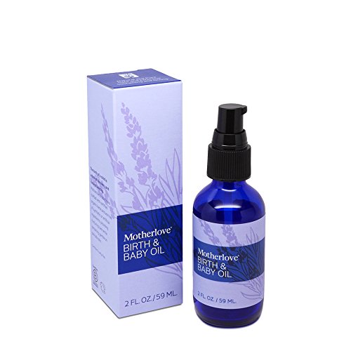 Motherlove Birth & Baby Oil (2 oz.) Gentle Moisturizer for Baby’s Dry Skin
