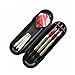 TOYANDONA 1set Professional Pin-Type for Ktv and Bar Games High-Performance Excellent Grip and Balance for Casual Players and Beginners Red