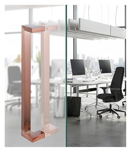 Poignée de porte de grange coulissante double face pousser tirer acier