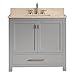 Avanity Modero 36 in. Vanity Combo in Chilled Gray finish