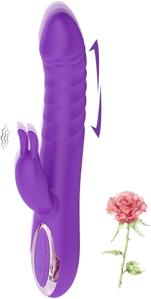 Thrusting Dildo Sex Toys Dildos Adult Tool for Women Today 10 Modes Rabbit Vibrator for Woman - 3 in 1 High-Frequency Gifts Toys Soft Sensory Accessories Machine Tool Personal Massage Wand