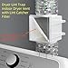 Dryer Duct Lint Trap, Extra Heat Dryer Saver,Accommodates 4