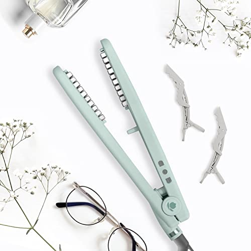 Voloom Rootie 3/4” Inch Professional Volumizing Ceramic Hair Iron | Lasting Hair Volume | For Short Or Thin Hair | Adjustable Temp | Auto Shut-Off #TOP7