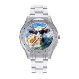 Surf Mucca Onde Uomo Business Watch Moda In Acciaio Inox Orologi Da Polso Orologi Personalizzati per Le Donne