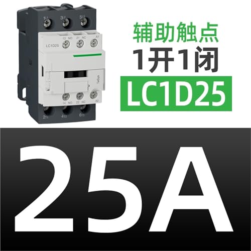 Contacteur 220v AC triphasé LC1D25 pour la commande de pompe et de ventilation