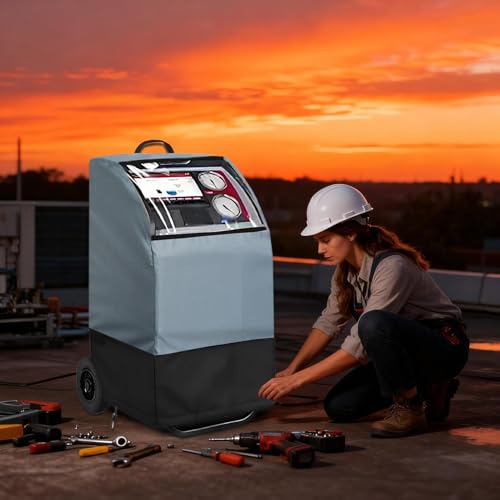 Housse machine récupération réfrigérant de climatisation - Protection toutes saisons - 4