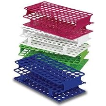 Full-Size Test Tube Racks 13mm 72 Place Blue [ 1 Ea.]