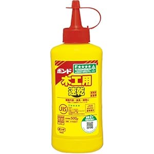 コニシ ボンド 木工用速乾 500g(ボトル) #40007" 