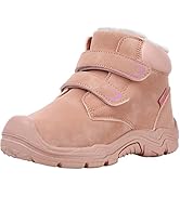 zpllsbratos Kids Girls Boys Winter Snow Boots Fur Lined Warm Ankle Boots Non Slip Outdoor Hiking ...