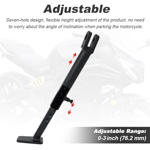 Béquille support latéral pour sécuriser la Ninja 650 et ER6n - 5