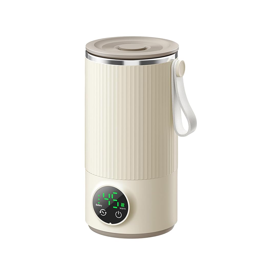 CTRLZS Portable Bottle Warmer Portable Bottle Warmer for Travel Mixer for Breastmilk & Formula