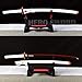 HERO SWORD Japanese Anime Sword, Hand Forged 1045 Carbon Steel Samurai Katana, Full Tang Handmade,Sharp Practical Katana, Demon Slayer Sword (Rengoku Kyoujurou)