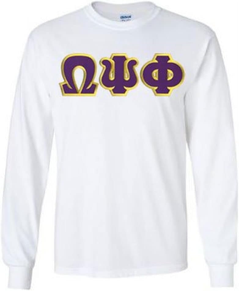 Omega Psi Phi Lettered Long Sleeve