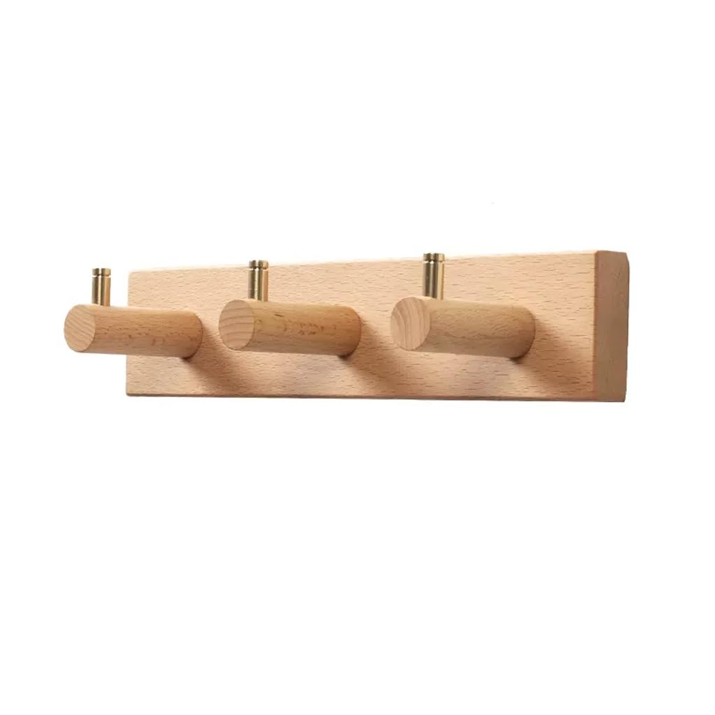 AHGFTYRDT Coat Rack Freestanding Wall-mounted Coat Hook On The Door Wall Creative Porch Wall Door Hanger Hanger Household Wooden Coat Rack Hall Tree
