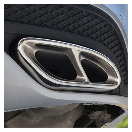 Cubierta silenciador trasero premium: decoración cromada para W206 2021 4