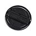 WZ Cap DE Tanque DE FILLADOR DE Petrol FLADER DE Coche 2 PCS A-BS Gas DE Coches F-UEL Tapa DE Tanque Pegatinas para J-EEP W-Rangler JL Accesorios (Color : Carbon Fiber Grain)