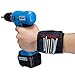 Aieternal XMS651 Magnetic Wristband, Super Strong Magnets Surround Almost Entire Wrist Keeps Screws, Nails and Light Tools Handy While Working. (1-Pack)